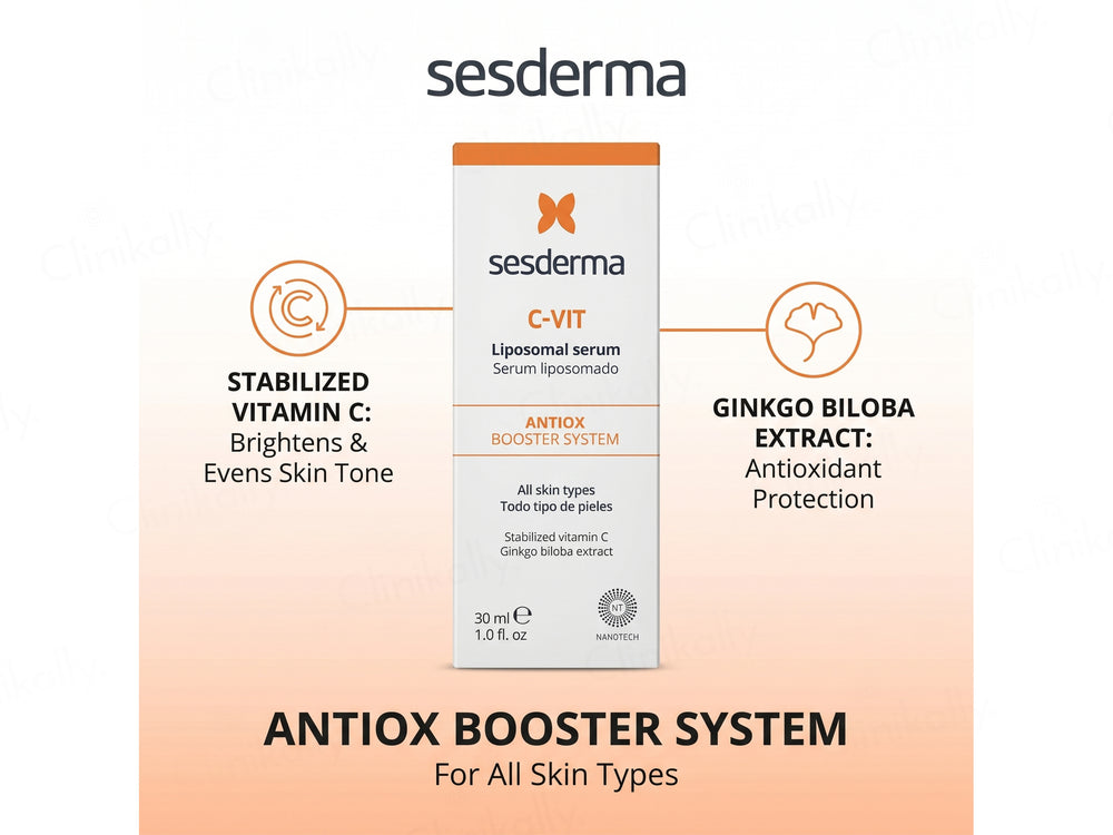 Sesderma C-VIT Liposomal Antiox Booster Face Serum