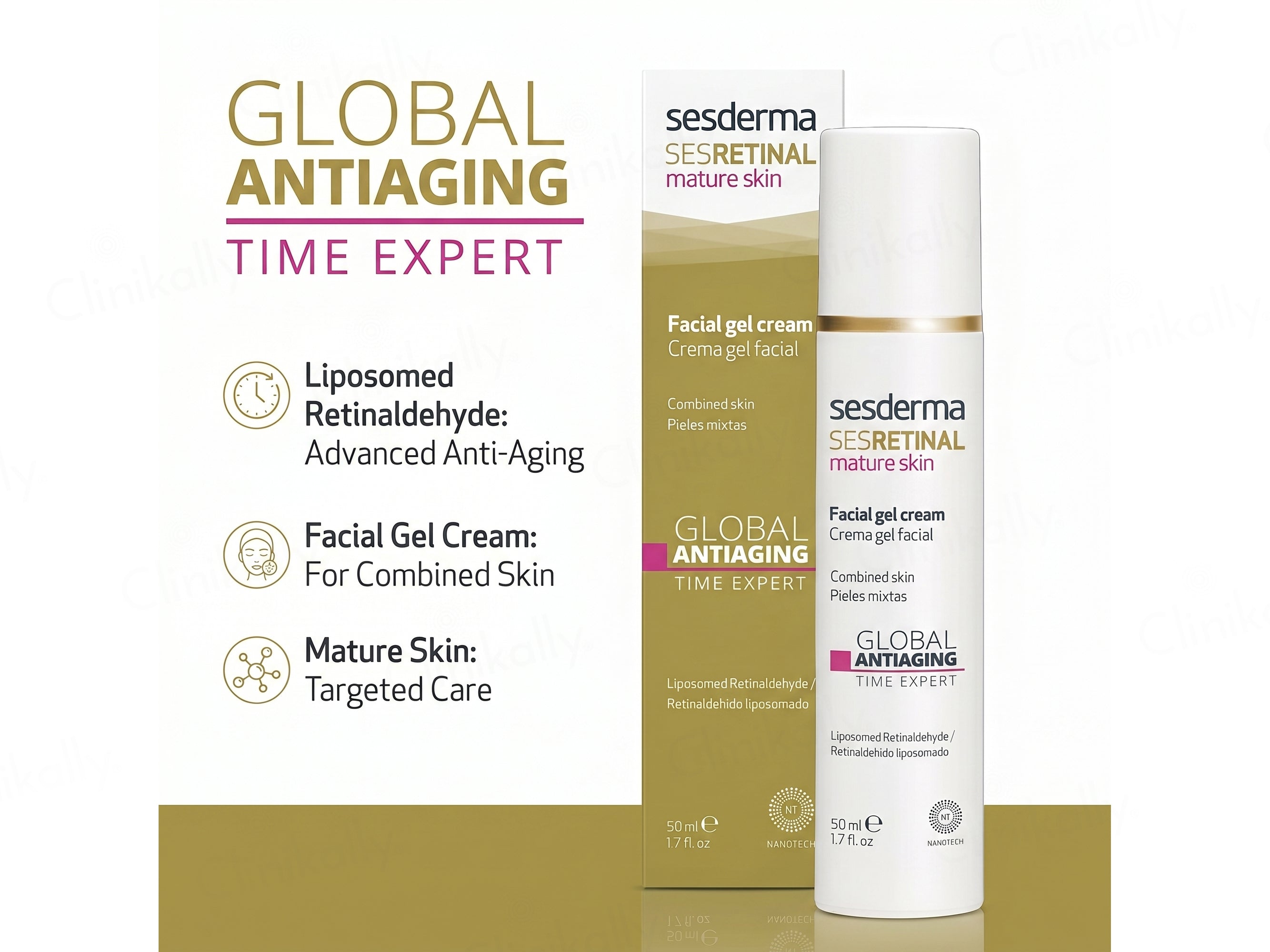 Sesderma Sesretinal Mature Skin Facial Gel Cream