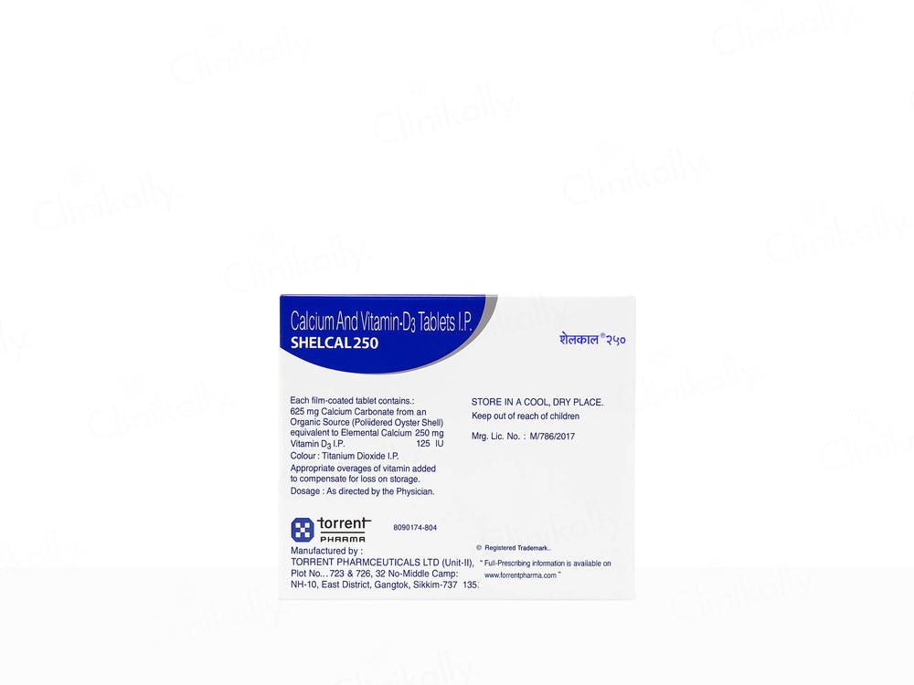 Shelcal 250 Tablet