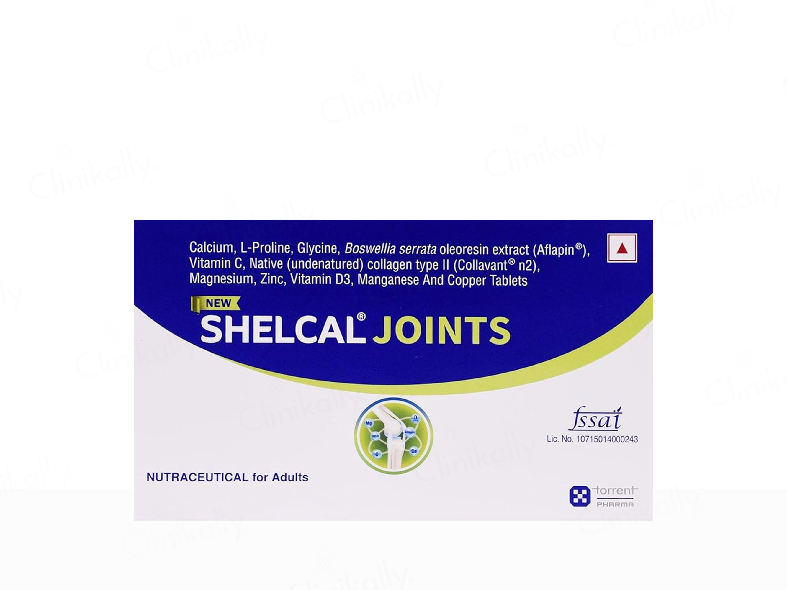 Shelcal Joints Nutraceutical Tablet For Adults