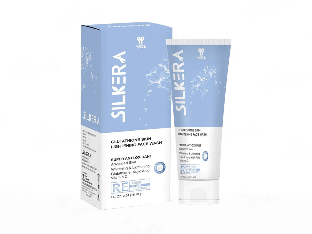 Silkera Glutathione Super Anti-Oxidant Skin Lightening Face Wash