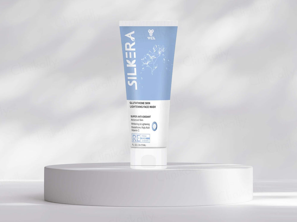 how do you take glutathione Buy Silkera Glutathione Super Anti-Oxidant Skin Lightening Face Wash Online  at Best Price