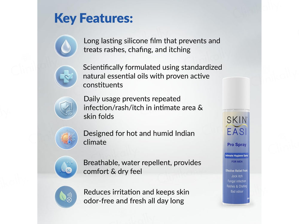 Skin Easi Intimate Hygiene Pro Spray For Men