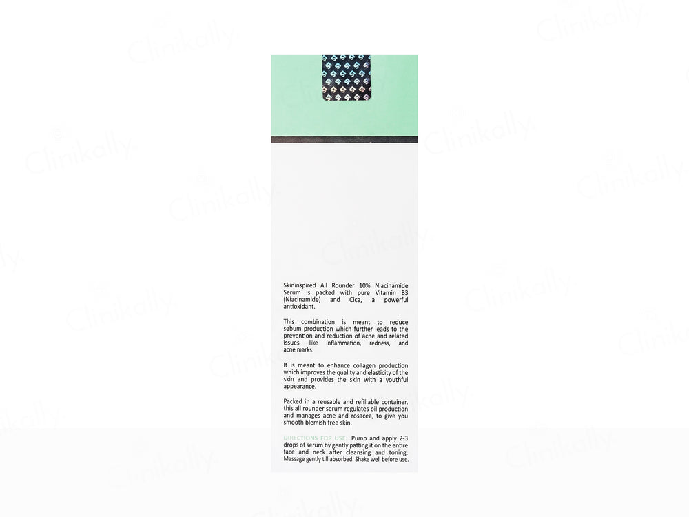 SkinInspired All Rounder 10% Niacinamide Face Serum