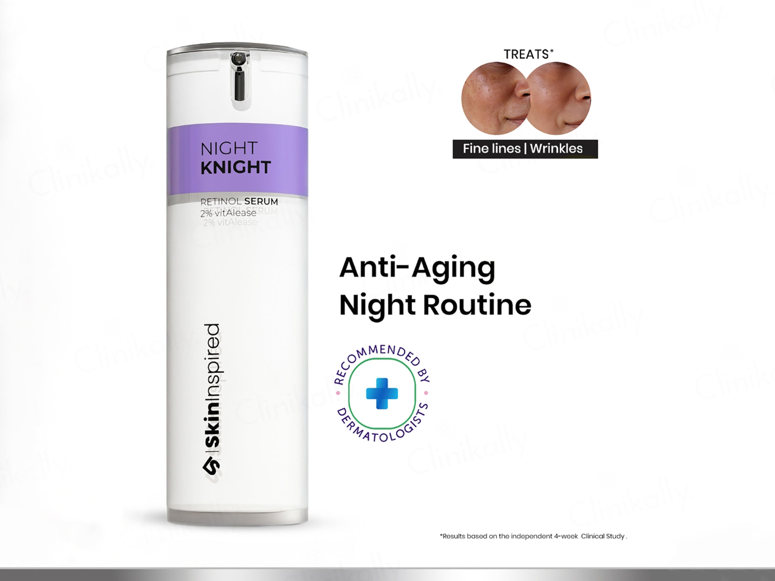 SkinInspired Night Knight 2% Encapsulated Retinol Face Serum