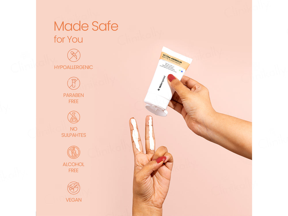 SkinInspired Ultra Armour Matte Sunscreen SPF 50+ PA++++