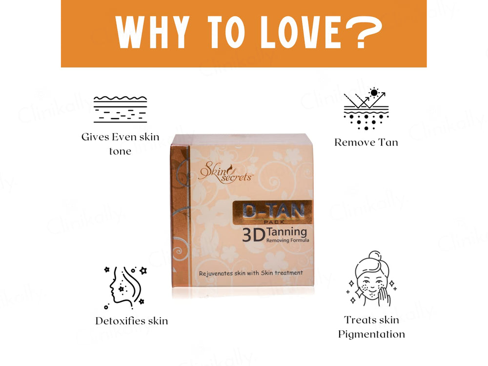 Skin Secrets 3D De-Tan Face Pack