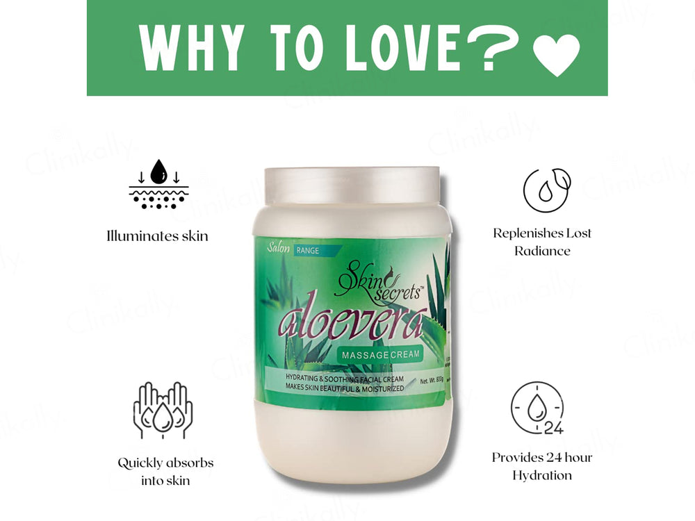 Skin Secrets Aloevera Massage Cream For Face & Body