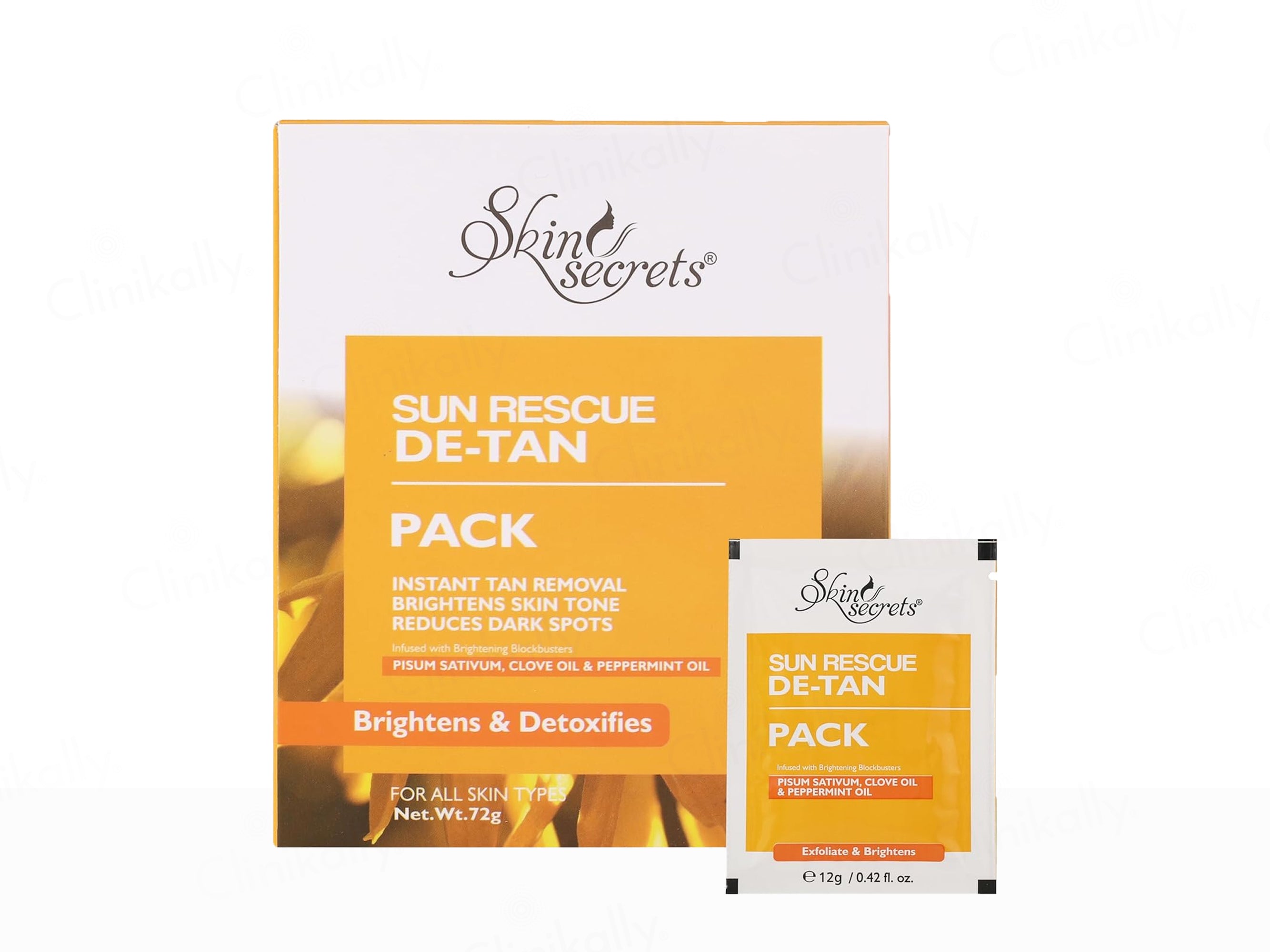 Skin Secrets Sun Rescue De-Tan Face Pack