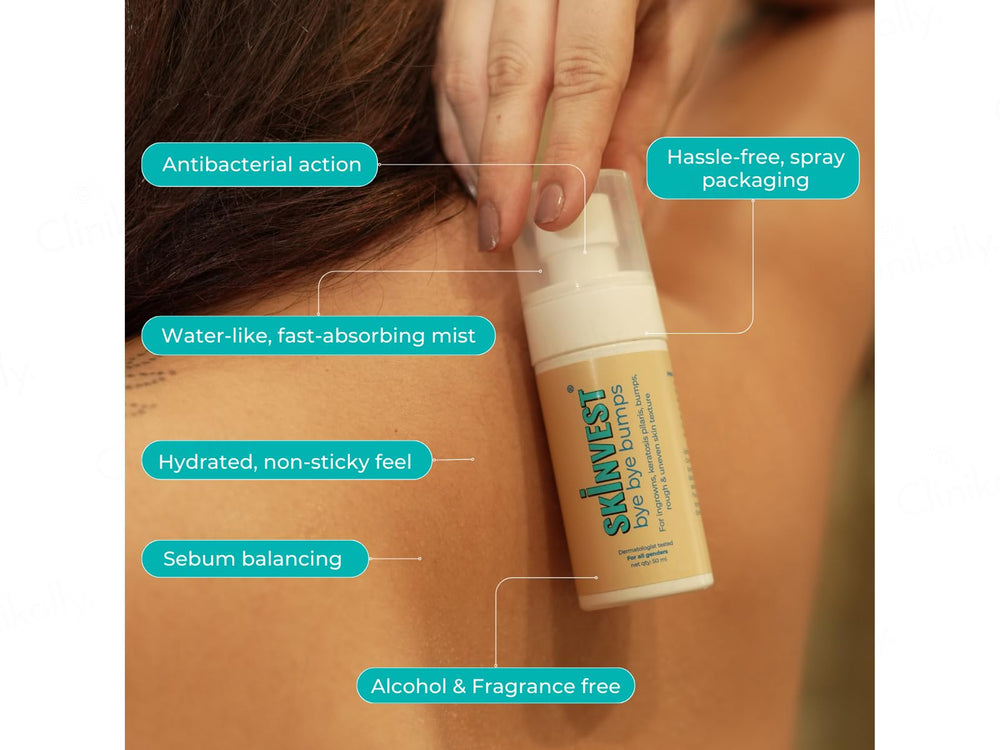 Skinvest Bye Bye Bumps Exfoliating Body Mist