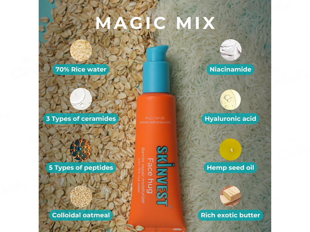 Skinvest Face Hug Barrier Repair Moisturizer