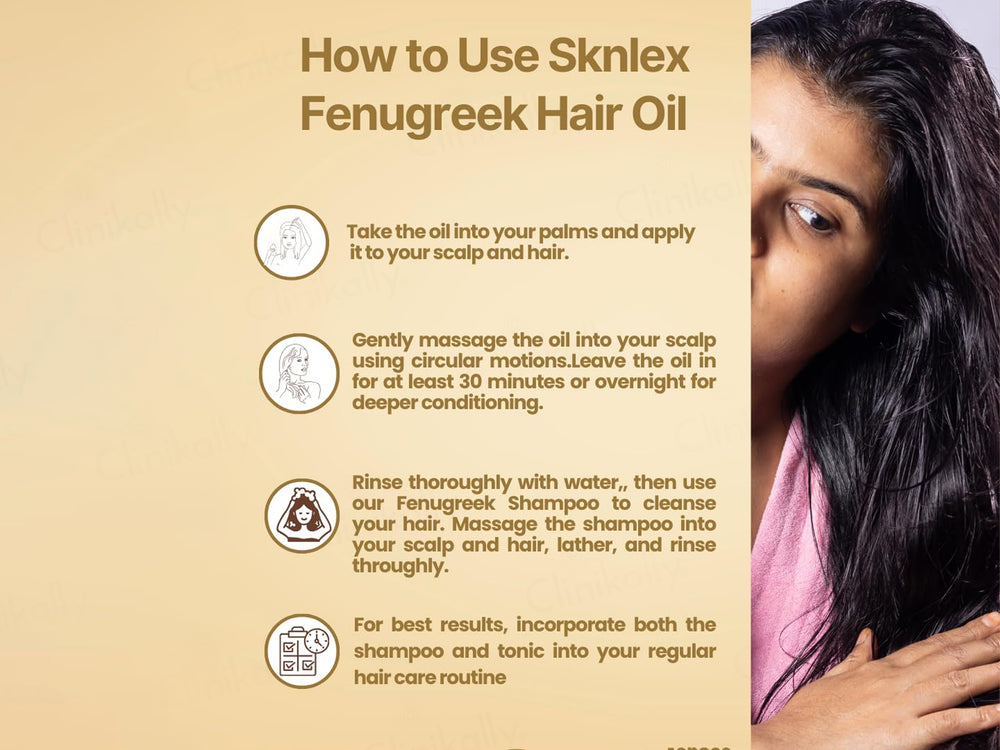 Sknlex Fenugreek Hair Oil
