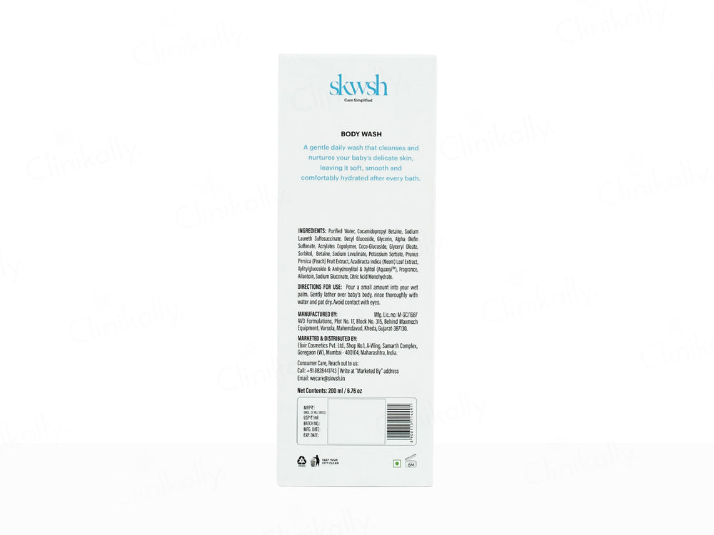 Skwsh Baby Aqua Fresh Body Wash