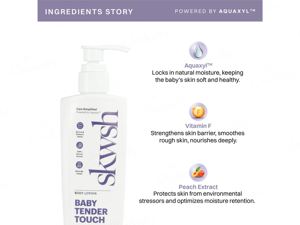 Skwsh Baby Tender Touch Body Lotion