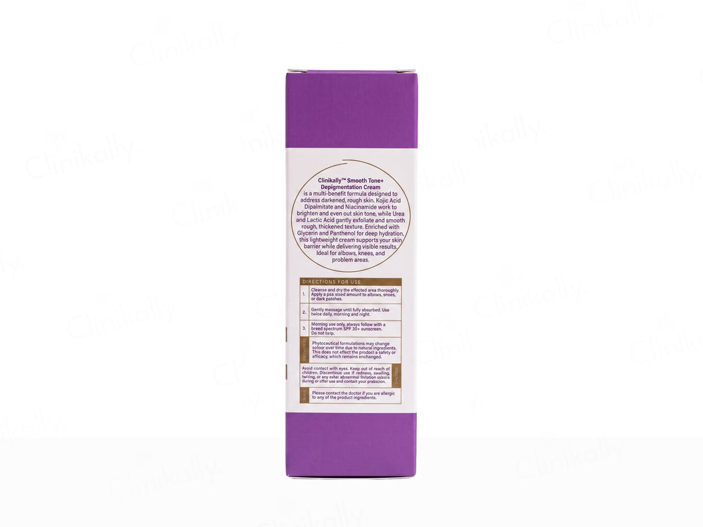 Clinikally SmoothTone+ Depigmentation Cream For Knee, Neck & Elbows