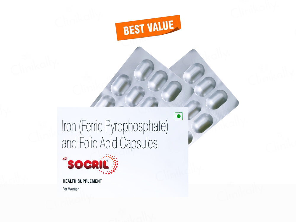 Socril Health Supplement Capsule For Women