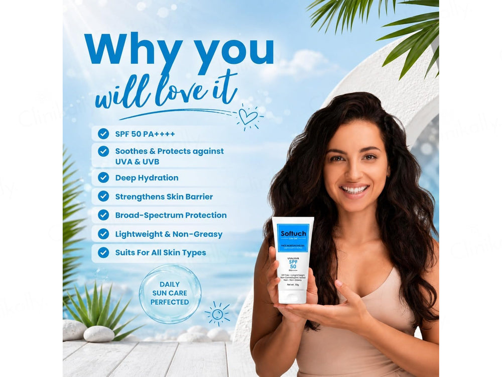 Softuch Lite Face Moisturizing Gel SPF 50 PA++++