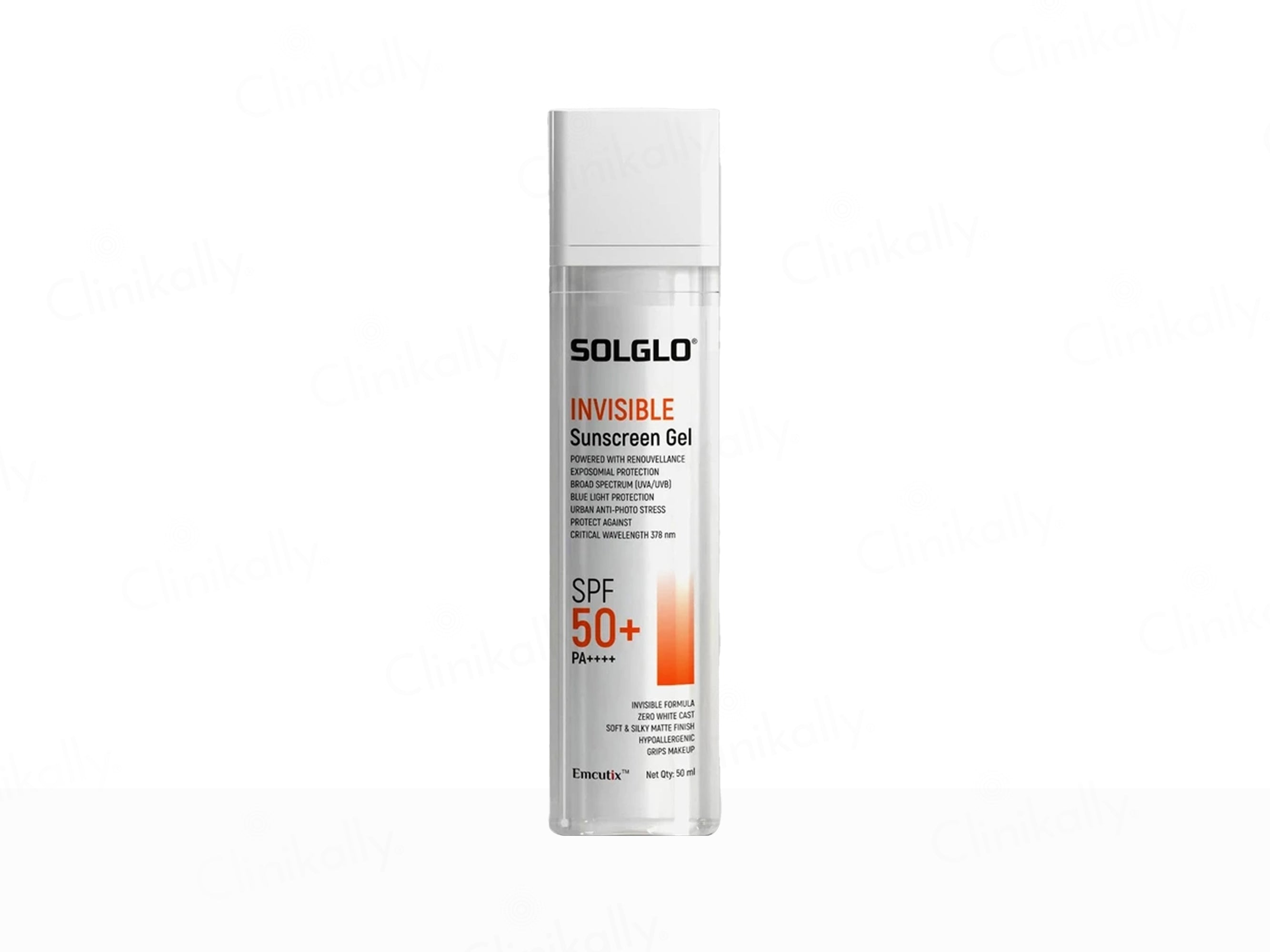 Solglo Invisible Sunscreen Gel SPF 50+ PA++++
