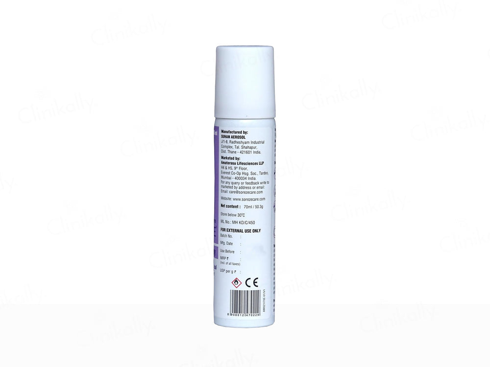 Soreze Cleanse Medical Adhesive Remover Spray