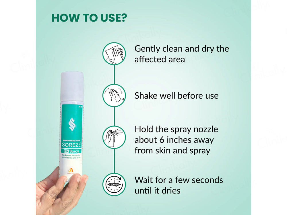 Soreze DR Silicone Barrier Spray
