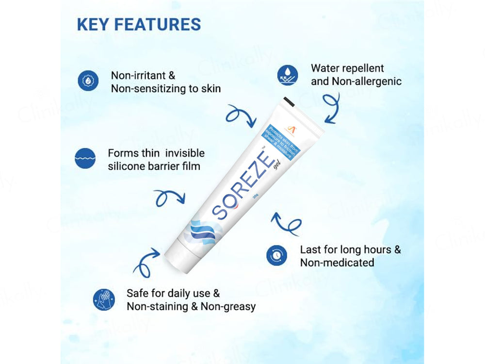 Soreze Silicone Barrier Gel