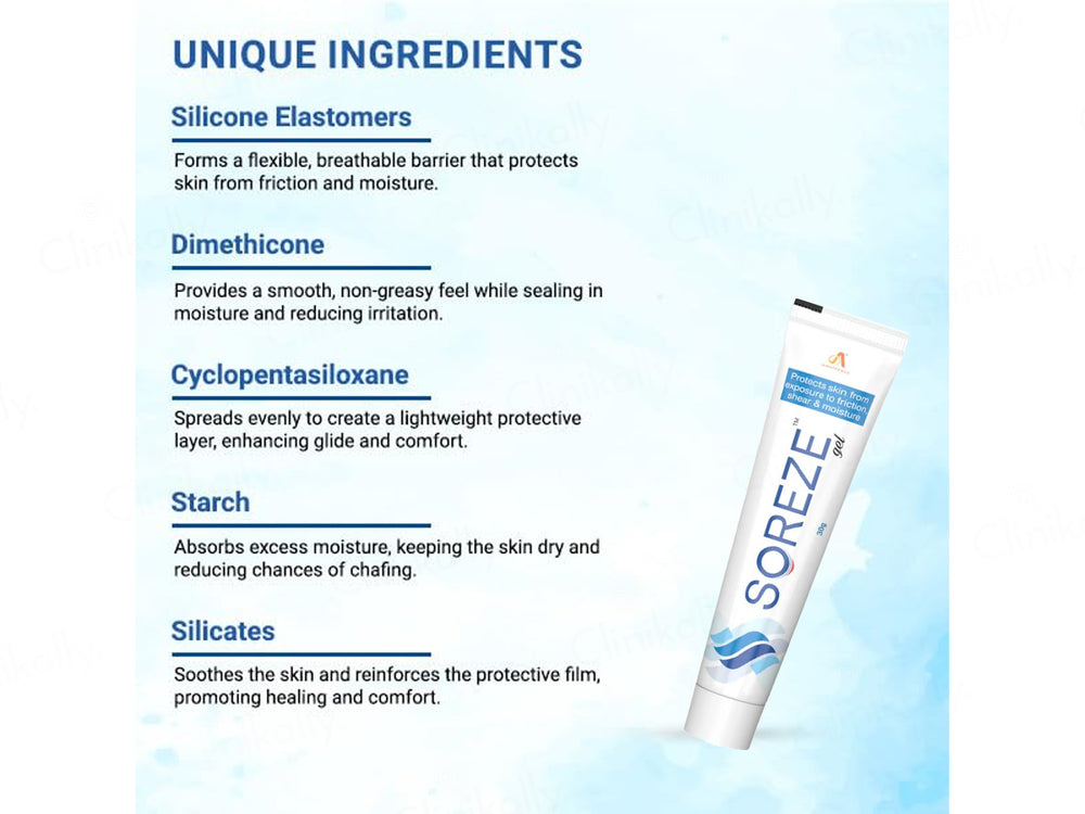 Soreze Silicone Barrier Gel