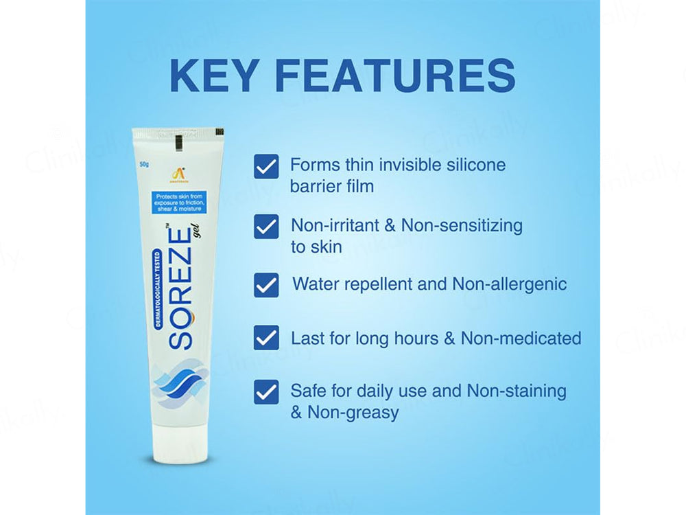 Soreze Silicone Barrier Gel