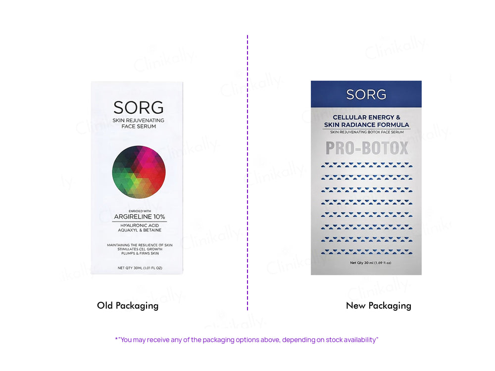 Sorg Skin Rejuvenating Face Serum