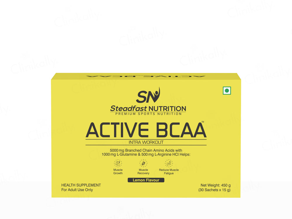 Steadfast Nutrition Active BCAA Intra-Workout Sachet - Lemon Flavour