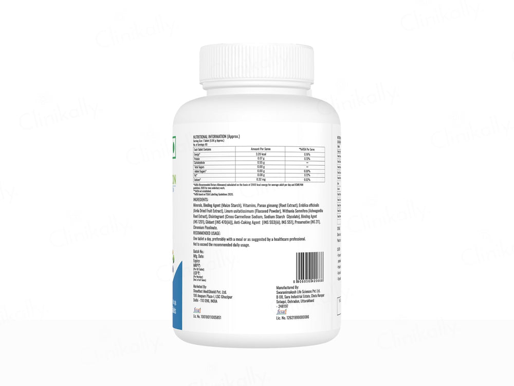 Steadfast Nutrition Multivitamin Multiminerals Wellness Tablet