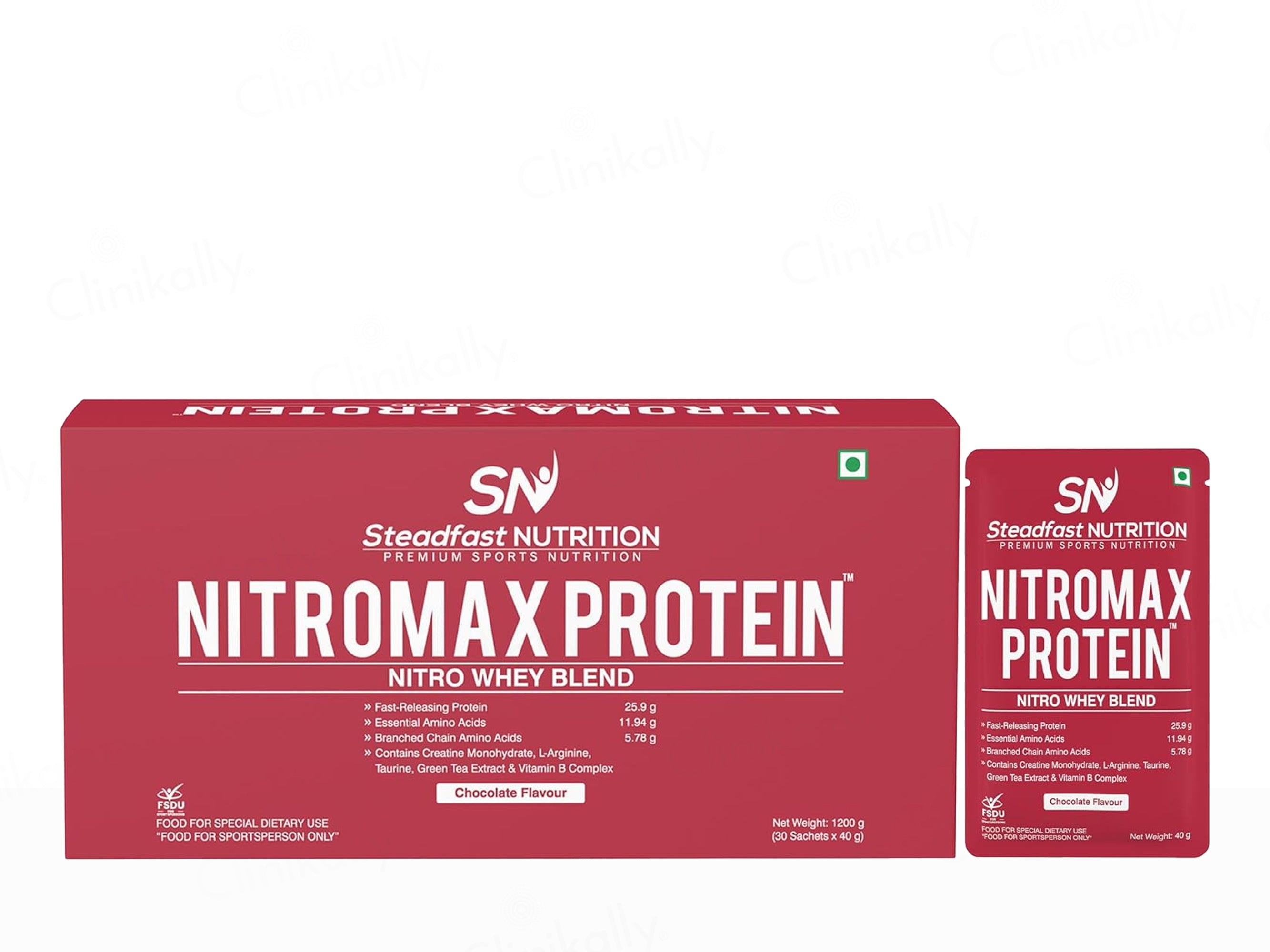Steadfast Nutrition Nitromax Protein Nitro Whey Blend - Chocolate Flavour
