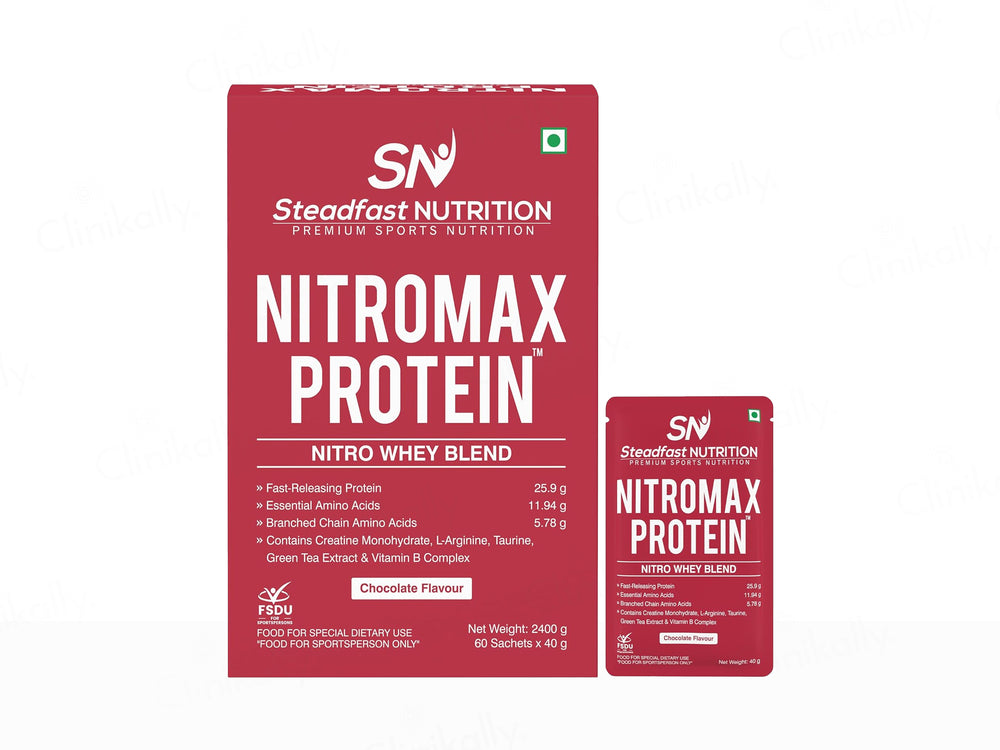 Steadfast Nutrition Nitromax Protein Nitro Whey Blend - Chocolate Flavour