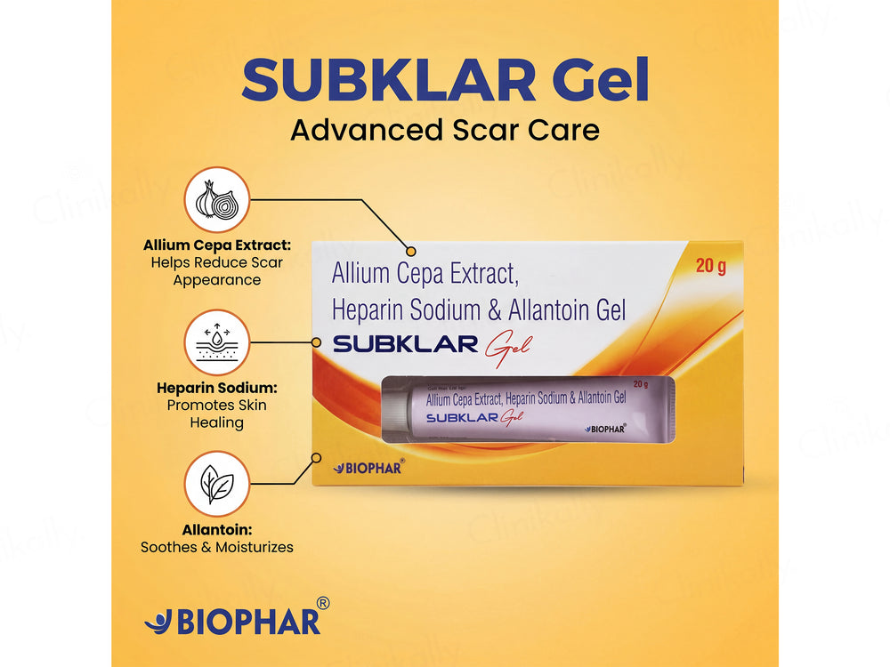 Subklar Scar Treatment Gel
