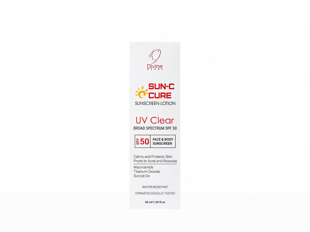 Sun-C Cure Face & Body Sunscreen Lotion SPF 50