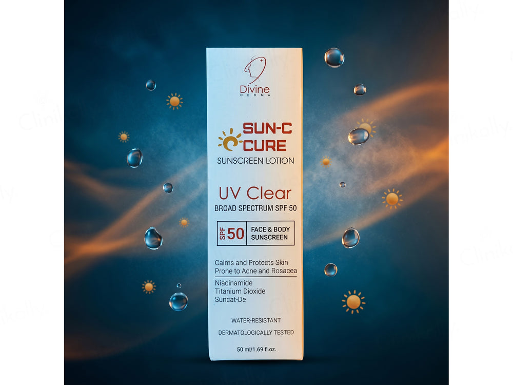 Sun-C Cure Face & Body Sunscreen Lotion SPF 50