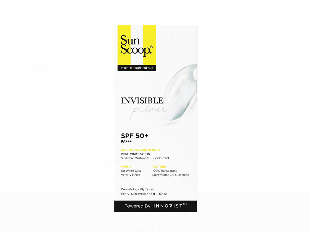 Sun Scoop Invisible primer Sunscreen SPF 50+ PA+++