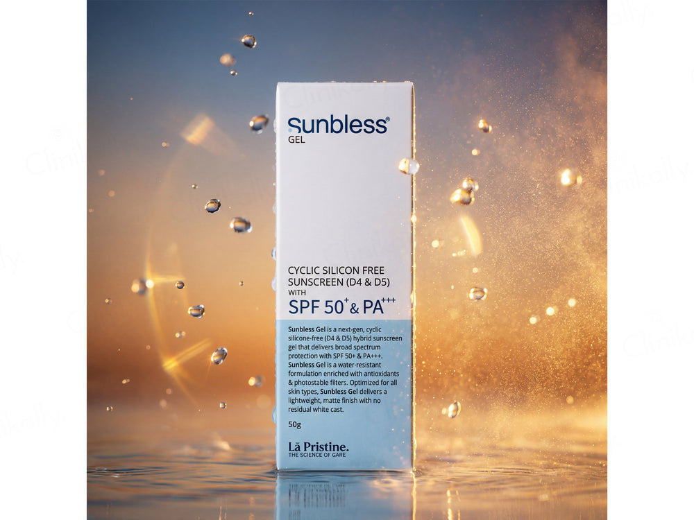 Sunbless Cyclic Silicon Free Sunscreen Gel SPF 50+ PA+++
