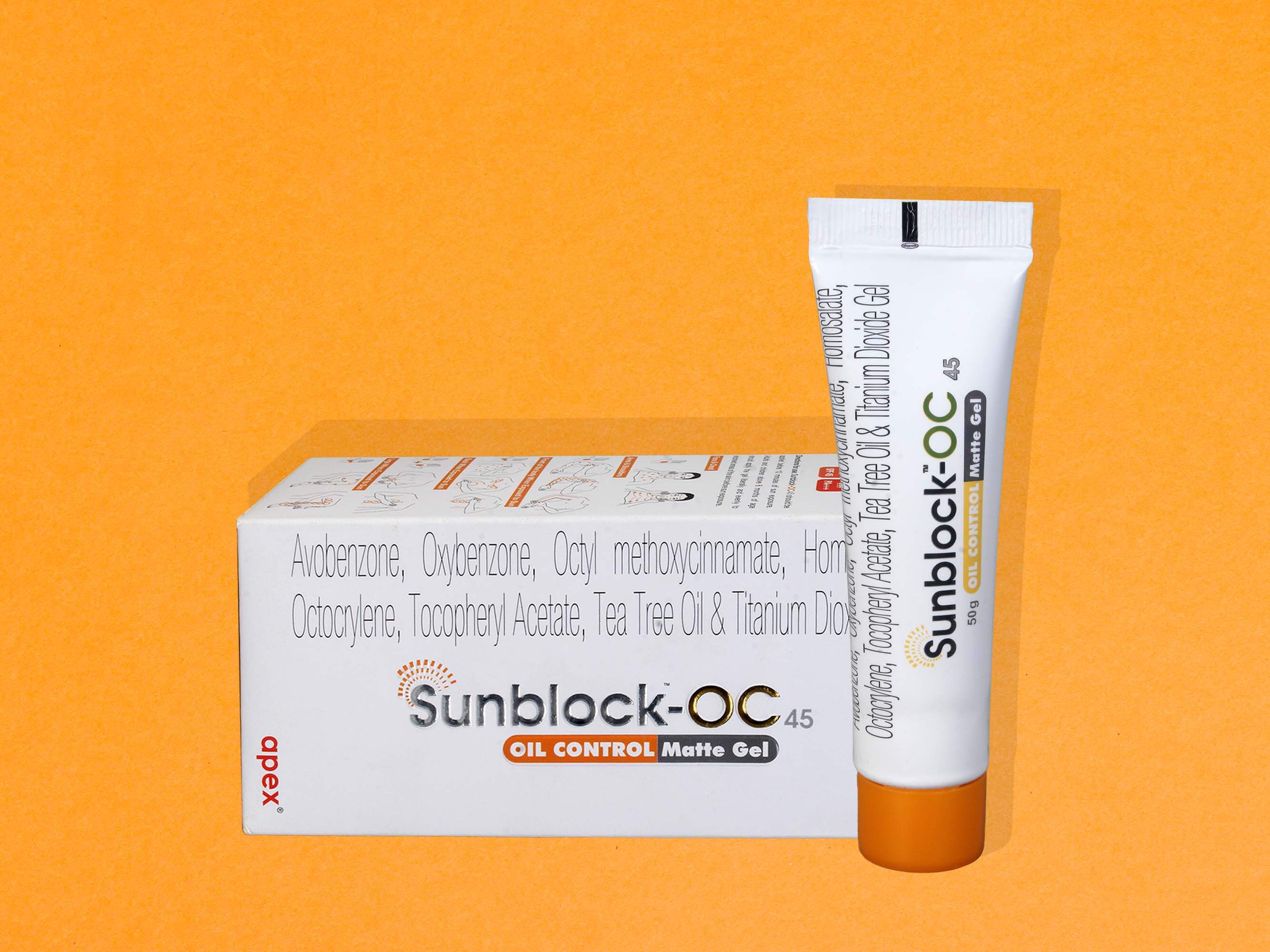 Sunblock-OC 45 Oil Control Matte Gel - Clinikally
