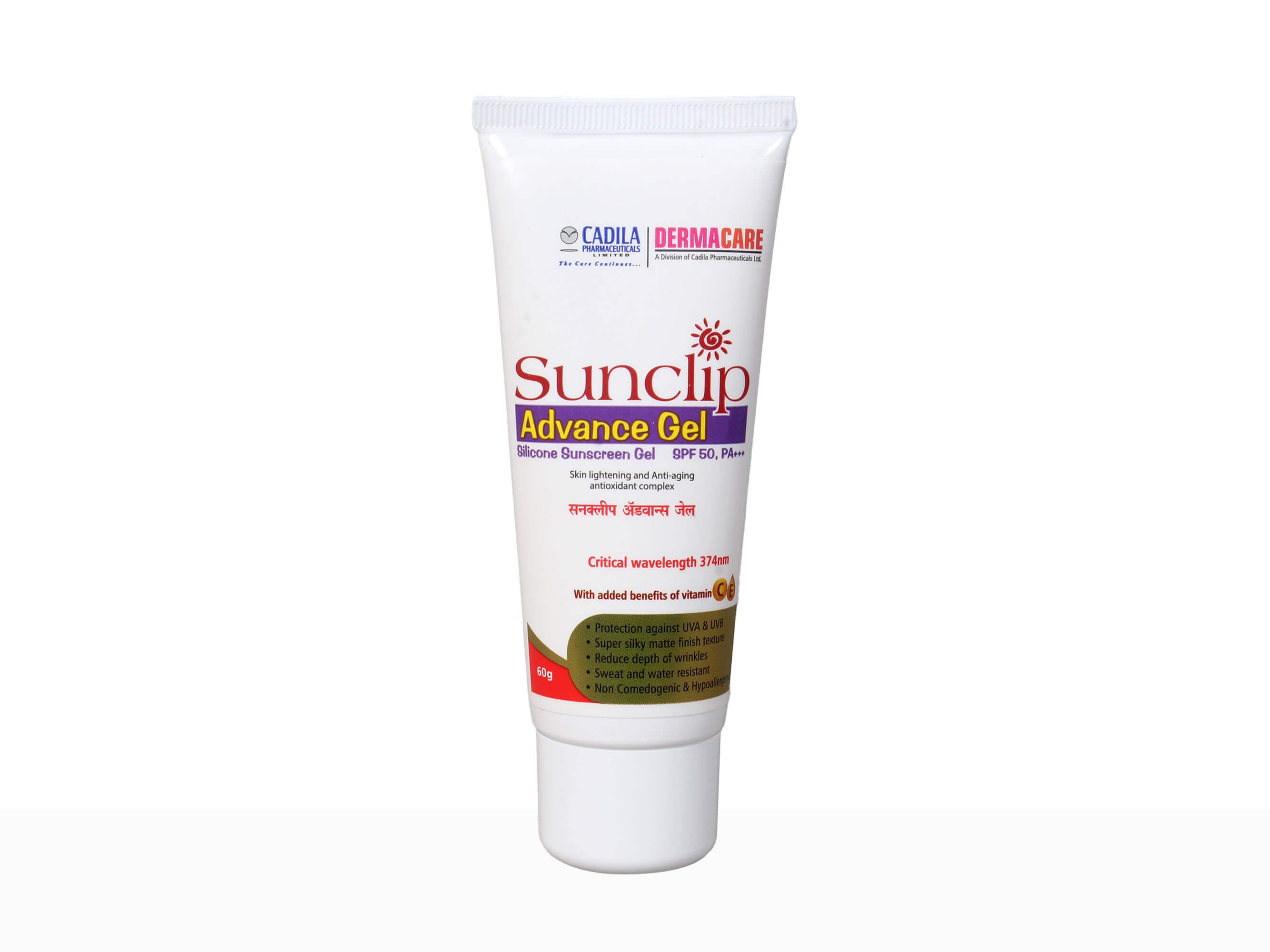 Sunclip Advance Silicone Sunscreen Gel SPF 50,PA+++ - Clinikally