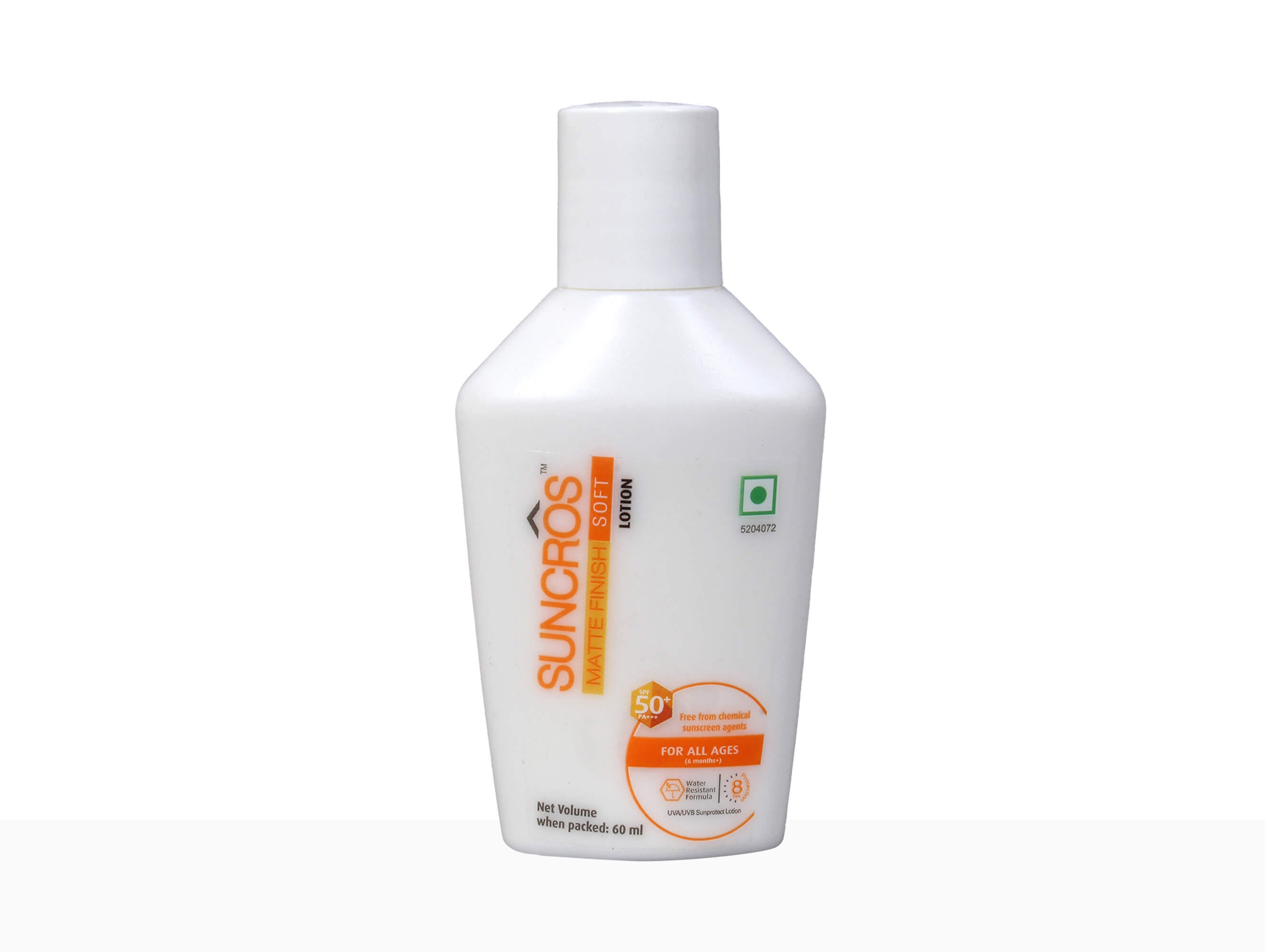 Suncros Matte Finish Soft Lotion SPF 50+ PA+++ - Clinikally