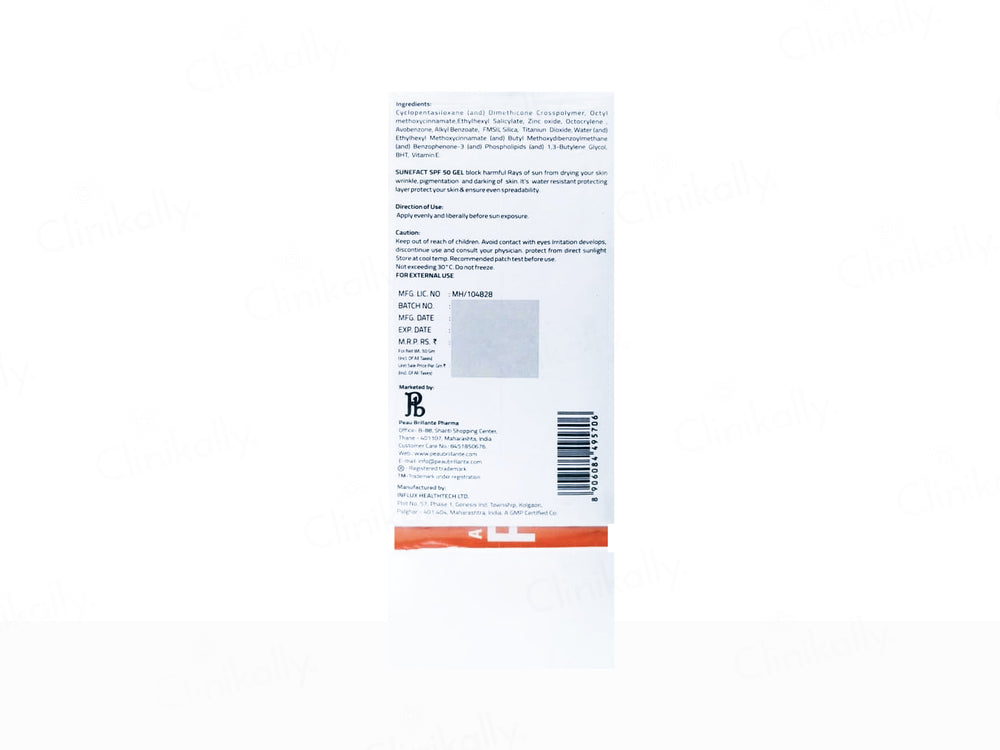 Sunefact Ultra Matte Antioxidant & Anti Ageing Tinted Sunscreen SPF 50 PA+++