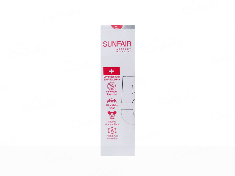 Sunfair Absolut Matte Gel Sunscreen SPF 50+ PA+++