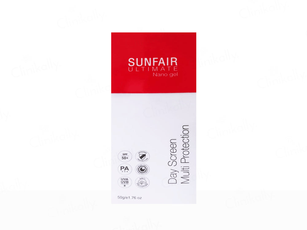 Sunfair Ultimate Day Screen Multi Protection Nano Gel Sunscreen SPF 50+ PA+++