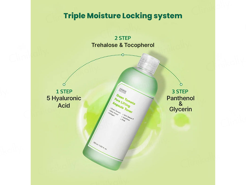 Sungboon Editor Green Tomato Pore Lifting Ampoule Toner