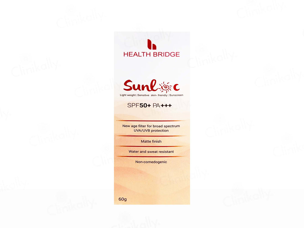 Sunloc Lightweight Matte Sunscreen SPF 50+ PA+++