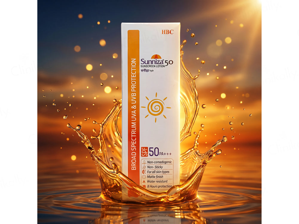 Sunniza 50 Sunscreen Lotion SPF 50 PA+++