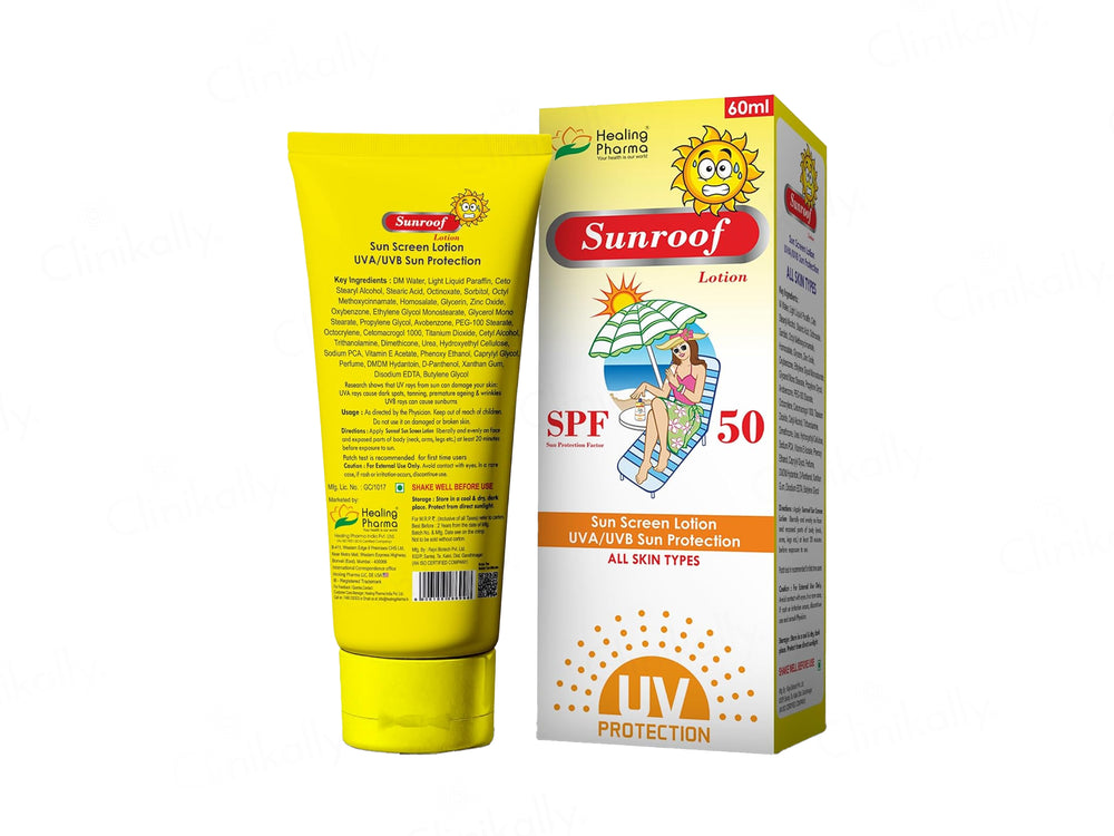 Sunroof Sunscreen Lotion SPF 50