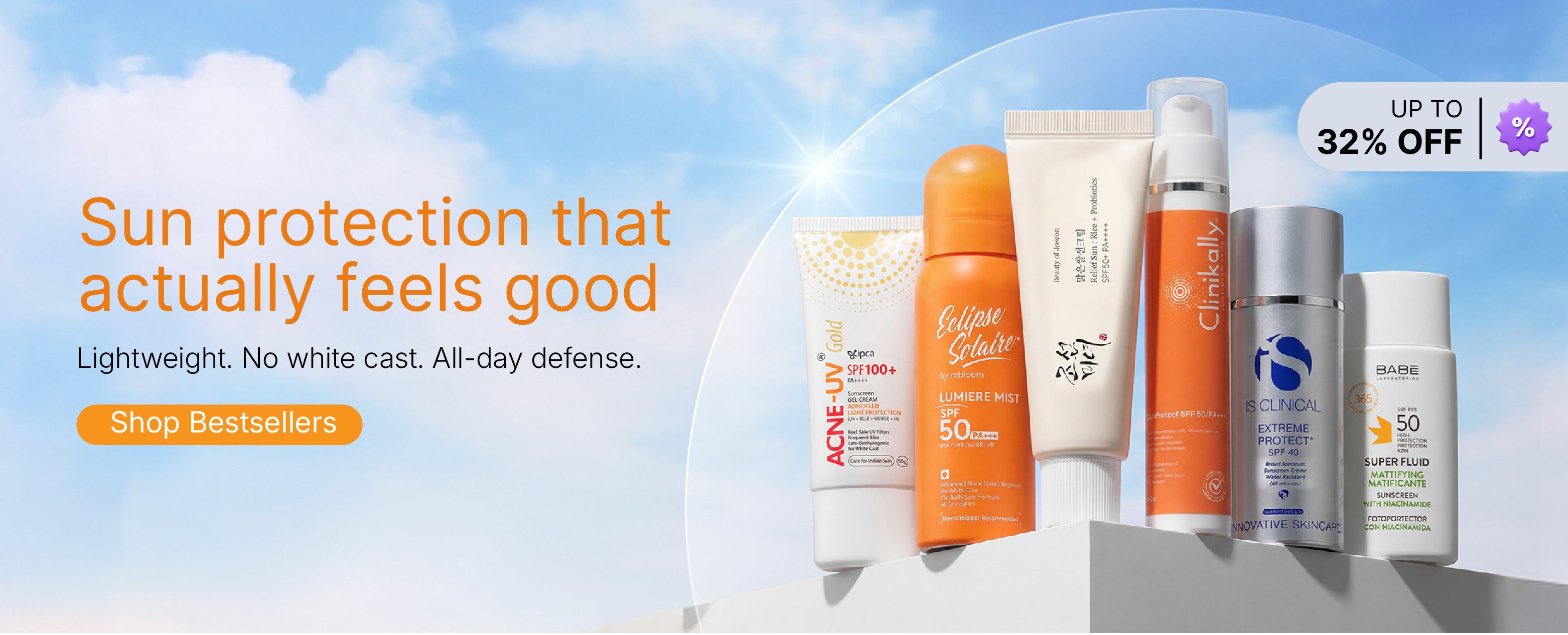 Sunscreen products 