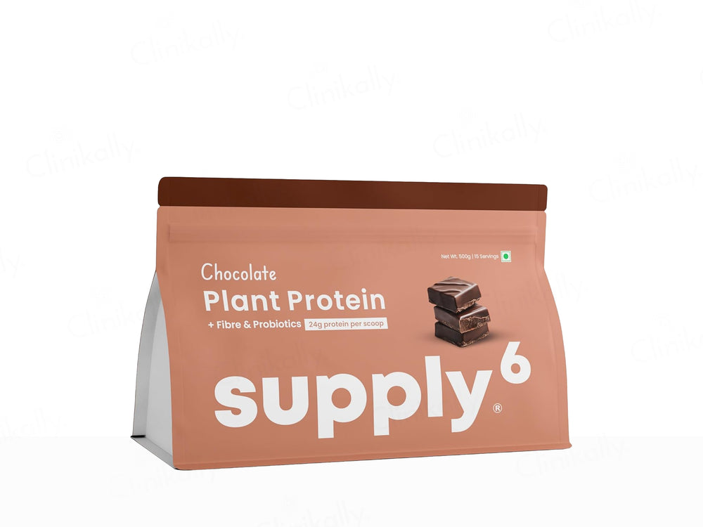 Supply6 Fiber & Probiotics Plant Protein Powder