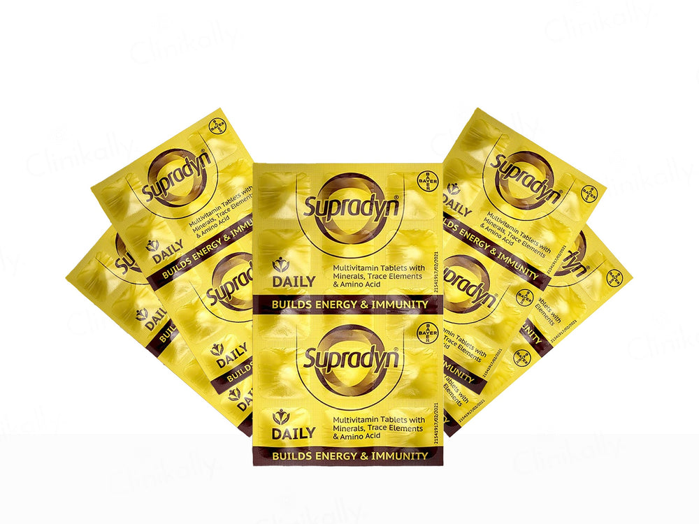 Supradyn Daily Multivitamin Tablet For Energy & Immunity